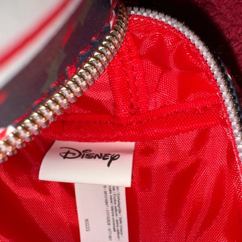 DISNEY MICKEY MOUSE CHRISTMAS HOLIDAY COSMETICS ZIPPER BAG